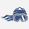 Board Like A Girl Sticker Navy Blue (5” or 3”) 