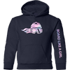 Board Like A Girl Girls Hoodie Cotton Candy (Overstock) image 1