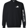 Ski Like A Girl Womens Classic Crewneck