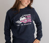 I Know I Ski Like A Girl Try To Keep Up Womens T-Shirt - Navy