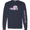 Board Like A Girl Womens Long Sleeve T-Shirt Cotton Candy 