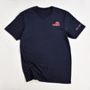 Ski Like A Girl Womens Classic Short Sleeve T-Shirt Retro Sunset