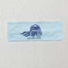 Ski Like A Girl Headband Carolina Blue