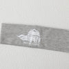 Ski Like A Girl Headband Grey