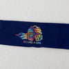 Ski Like A Girl Headband Navy Blue Tie-Dye