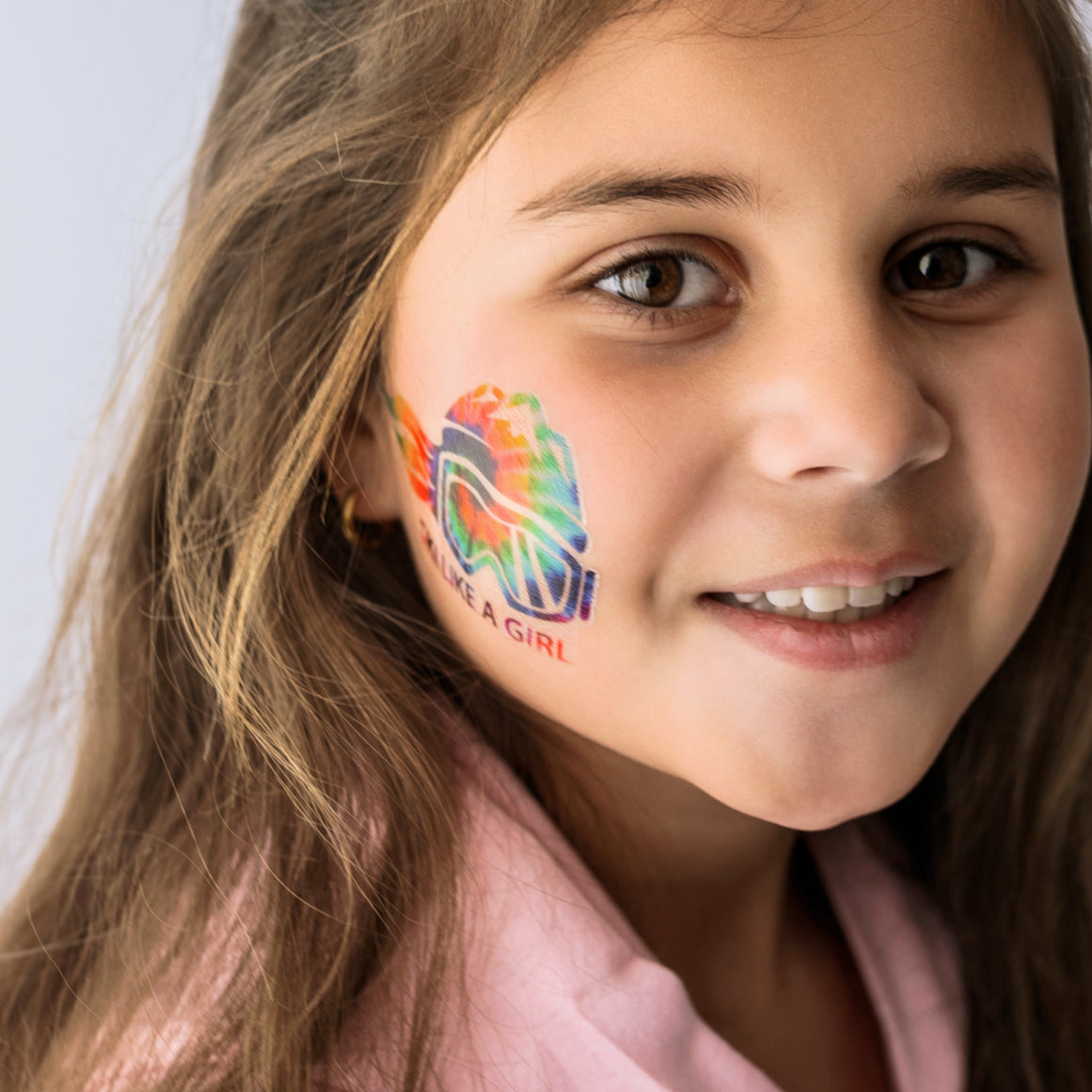 Ski Like A Girl Temporary Tattoo