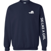 Ski Like A Girl Womens Classic Crewneck