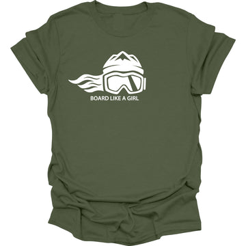 Girls Snowboard Essential Short Sleeve T-Shirt