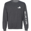 Ski Like A Girl Womens Classic Crewneck