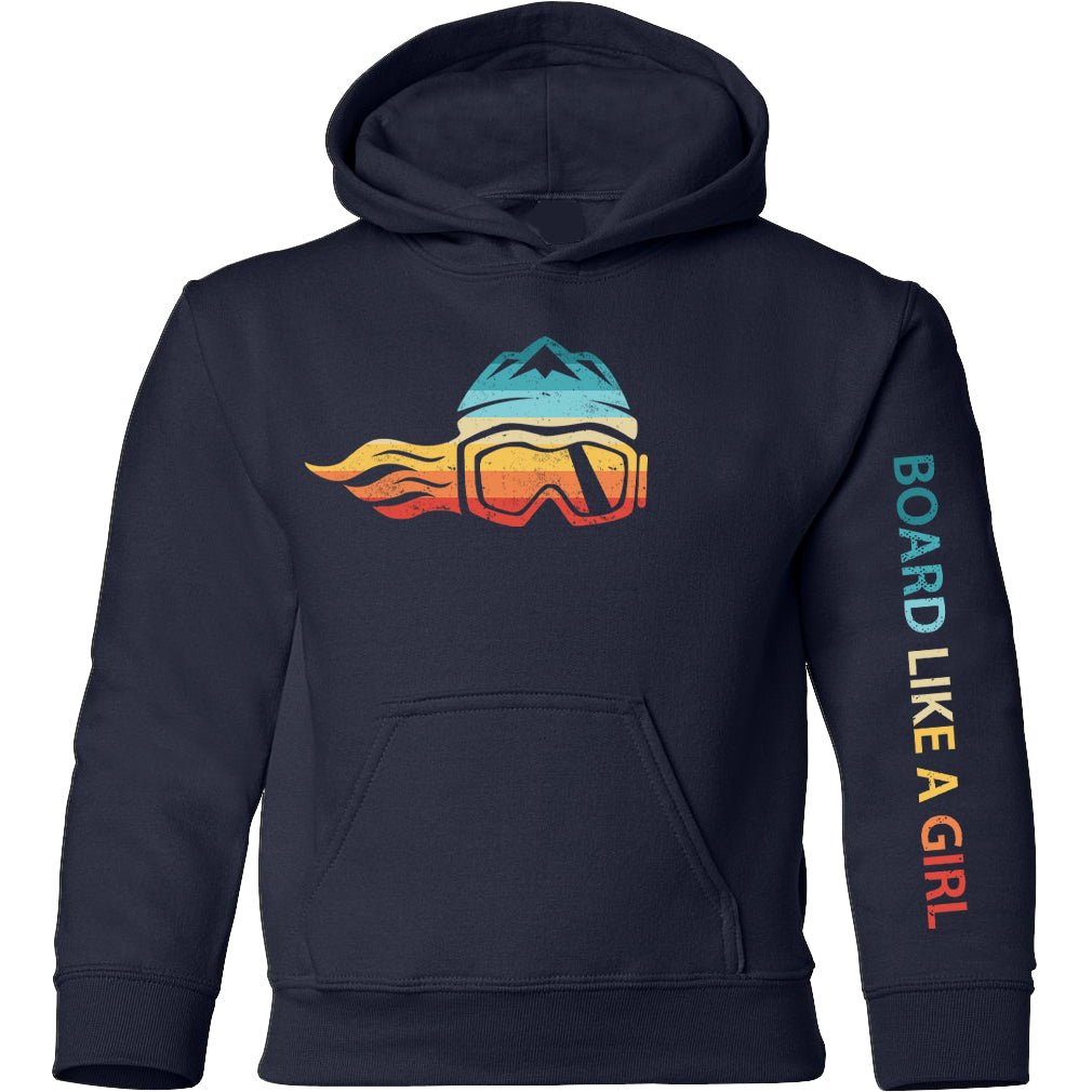 Girls Snowboard Hoodie The 1983 (Overstock) - Ski Like A Girl