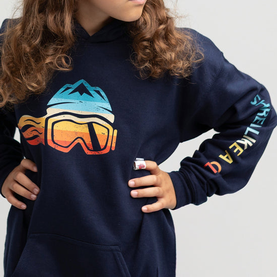 Girls Snowboard Hoodie The 1983 (Overstock) - Ski Like A Girl