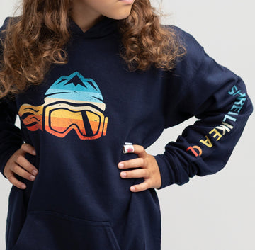 Girls Snowboard Hoodie The 1983 (Overstock) - Ski Like A Girl
