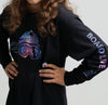 Girls Snowboard Long-Sleeve T-Shirt gALEXy - Ski Like A Girl