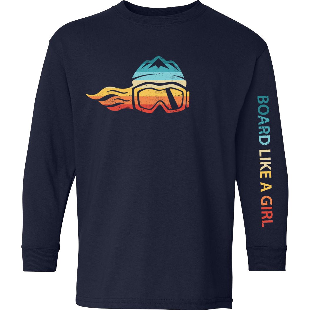 Girls Snowboard Long-Sleeve T-Shirt The 1983 - Ski Like A Girl
