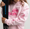 Ski Like A Girl Girls Hoodie Pink Camo - Ski Like A Girl