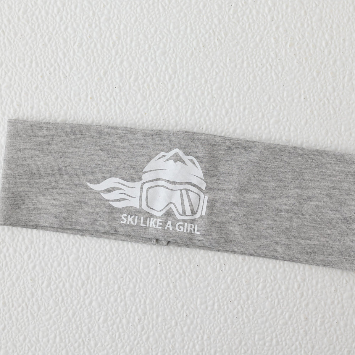 Ski Like A Girl Headband Grey - Ski Like A Girl