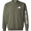Ski Like A Girl Womens Classic Crewneck - Ski Like A Girl