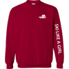 Ski Like A Girl Womens Classic Crewneck - Ski Like A Girl