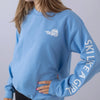 Ski Like A Girl Womens Classic Crewneck - Ski Like A Girl
