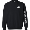 Ski Like A Girl Womens Classic Crewneck - Ski Like A Girl