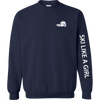 Ski Like A Girl Womens Classic Crewneck - Ski Like A Girl