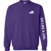 Ski Like A Girl Womens Classic Crewneck - Ski Like A Girl