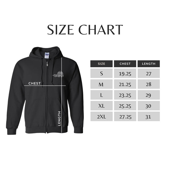 Ski Like A Girl Womens Full-Zip Hoodie Grey - Ski Like A Girl