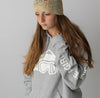 Ski Like A Girl Womens Hoodie Grey - Ski Like A Girl