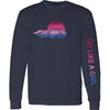 Ski Like A Girl Womens Long Sleeve T-Shirt Aurora - Ski Like A Girl