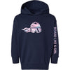 Toddler Snowboard Hoodie Cotton Candy - Ski Like A Girl