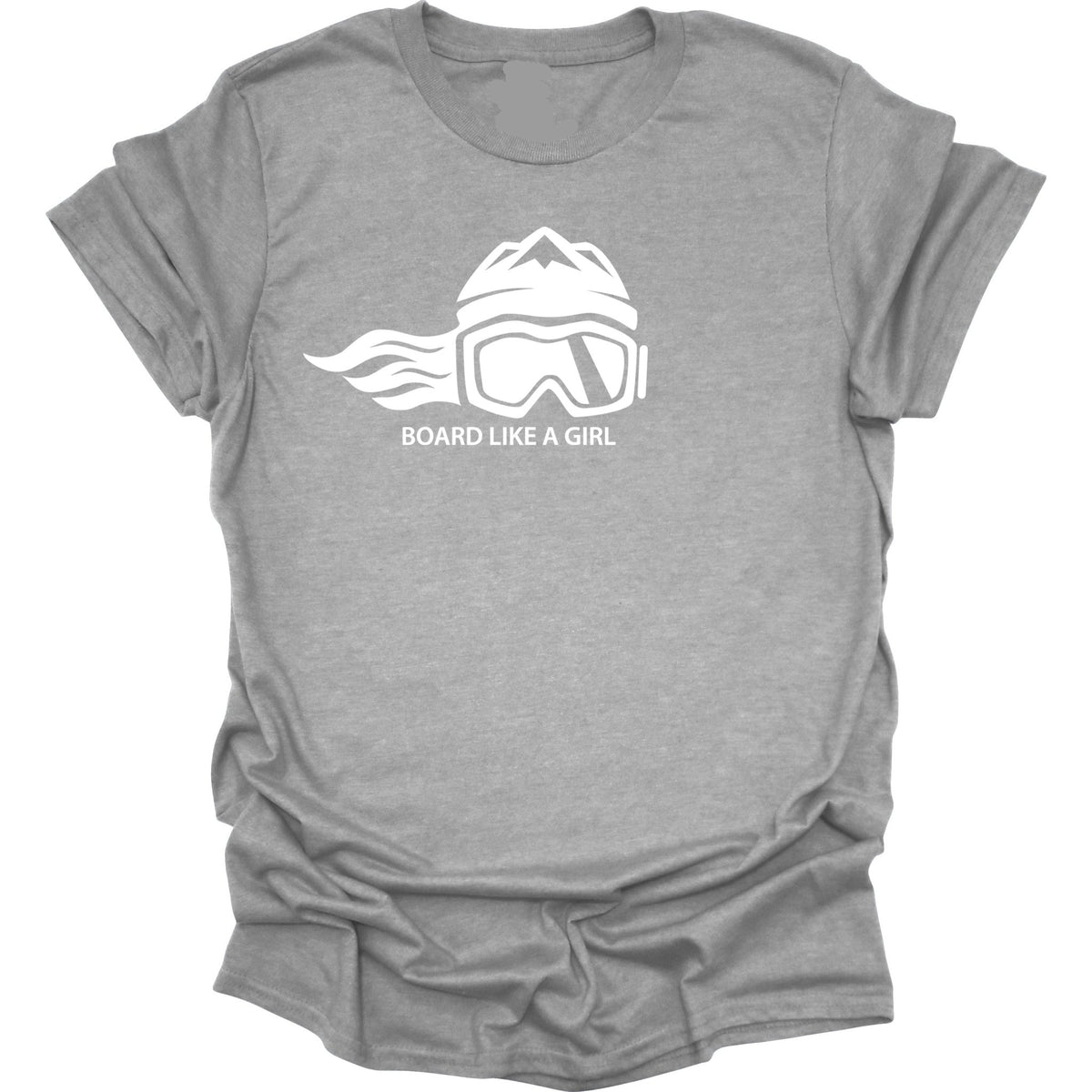 Womens Snowboard Essential Short Sleeve T-Shirt - Ski Like A Girl