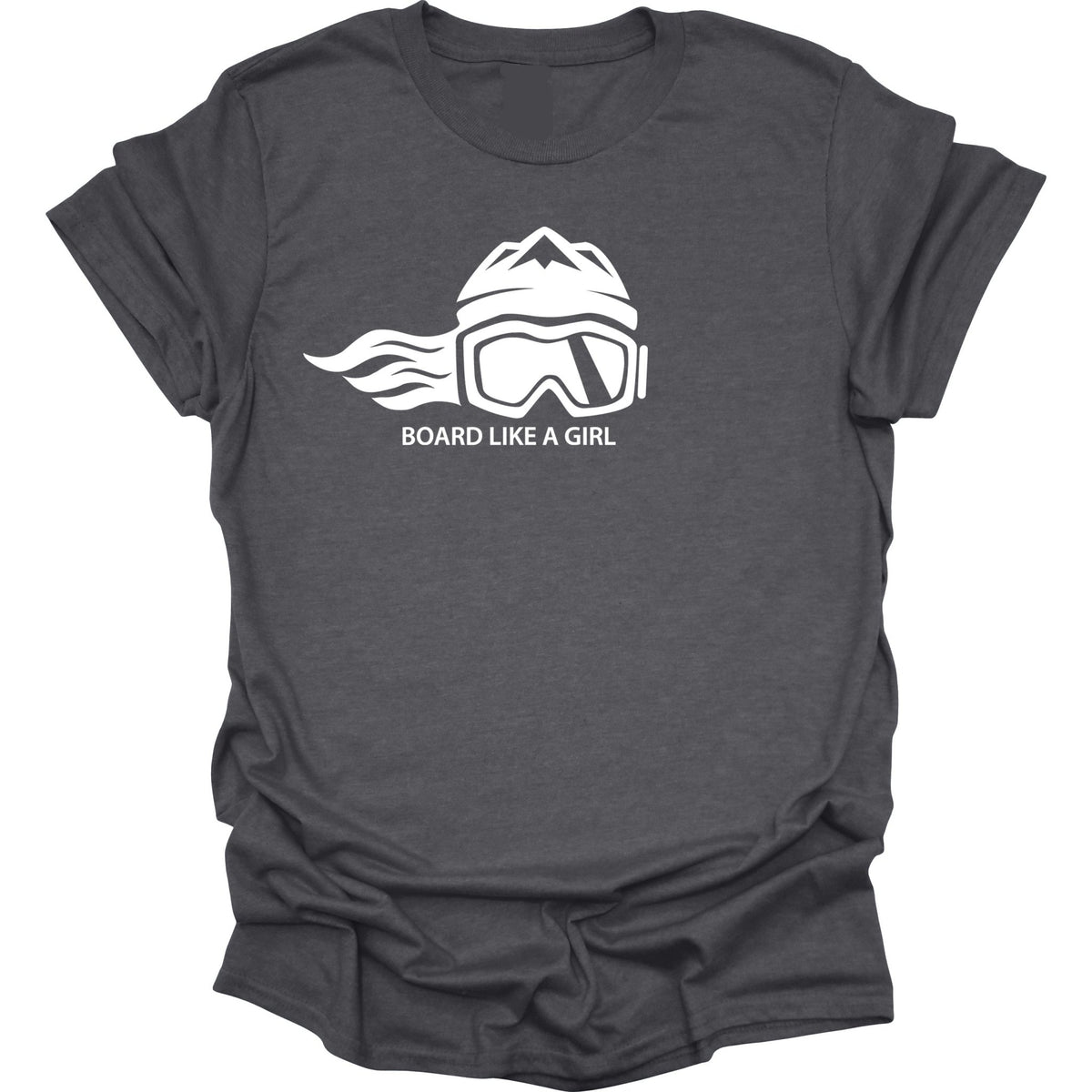 Womens Snowboard Essential Short Sleeve T-Shirt - Ski Like A Girl
