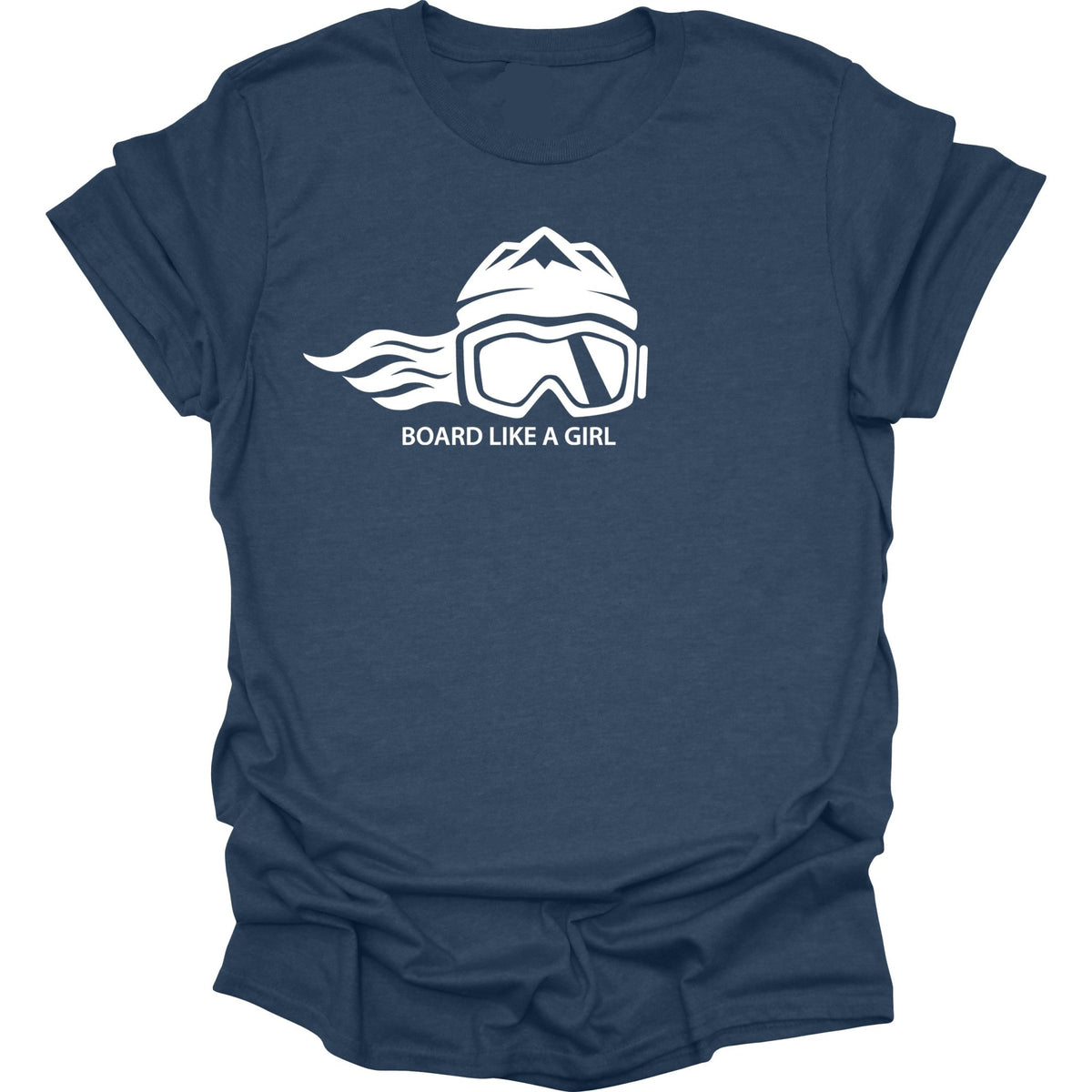 Womens Snowboard Essential Short Sleeve T-Shirt - Ski Like A Girl