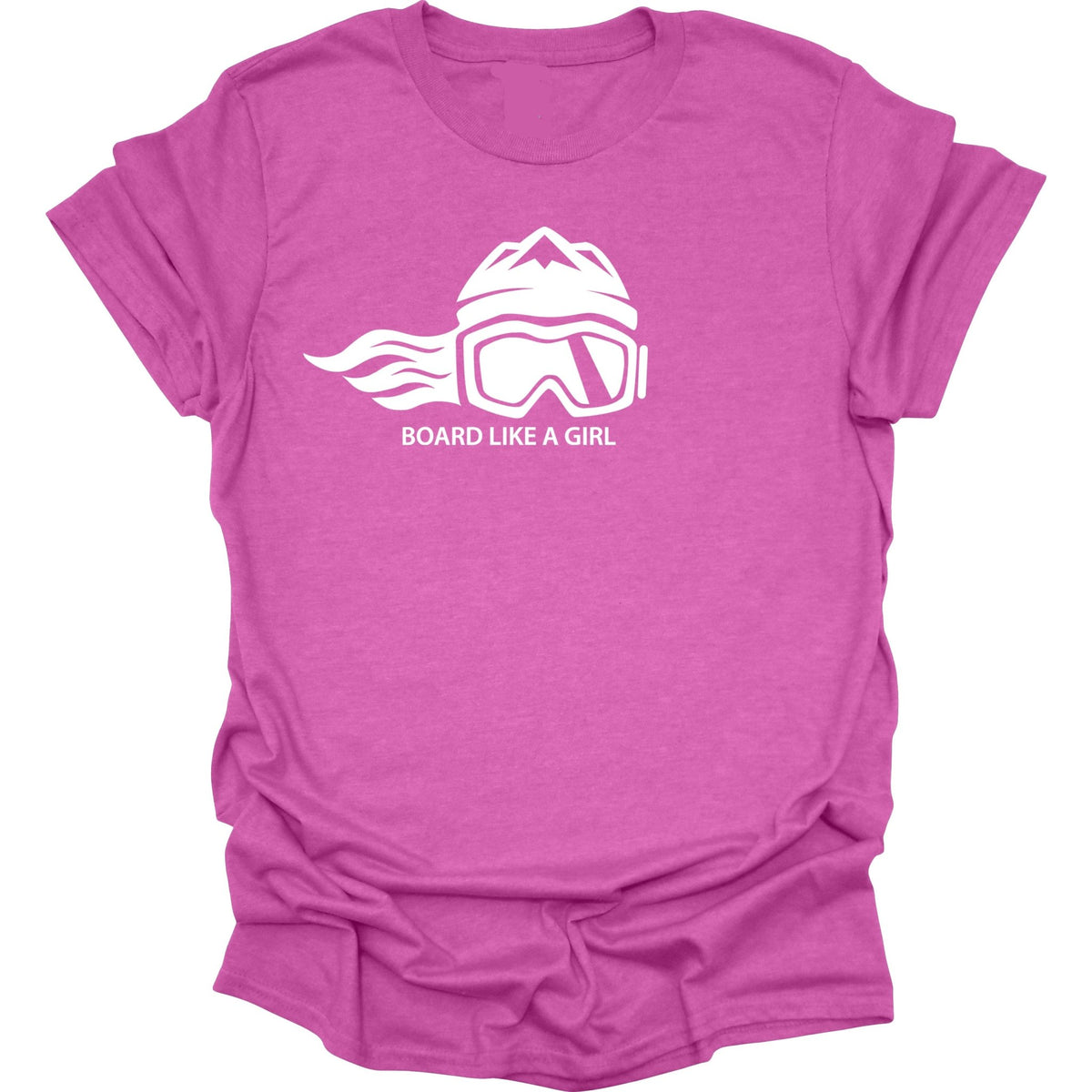 Womens Snowboard Essential Short Sleeve T-Shirt - Ski Like A Girl