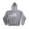 Womens Snowboard Hoodie Grey - Ski Like A Girl