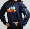 Womens Snowboard Hoodie "The 1983" (Overstock) - Ski Like A Girl