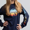 Womens Snowboard Long-Sleeve T-Shirt The 1983 - Ski Like A Girl