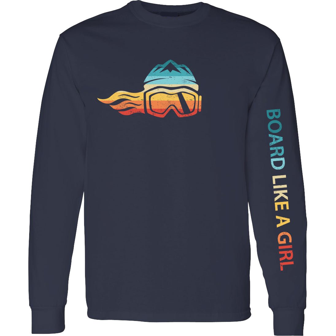 Womens Snowboard Long-Sleeve T-Shirt The 1983 - Ski Like A Girl