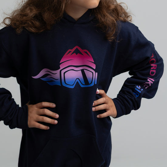 Girls Snowboard Hoodie Aurora