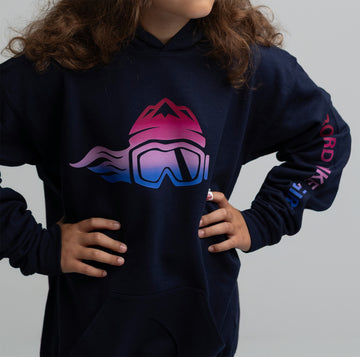 Girls Snowboard Hoodie Aurora