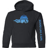 Girls Snowboard Hoodie Ski Blue